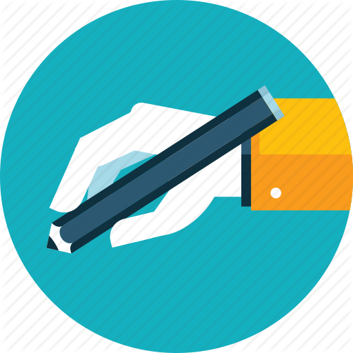 512x512 Copywriting, Education, Hand, People, Text, Writing Icon