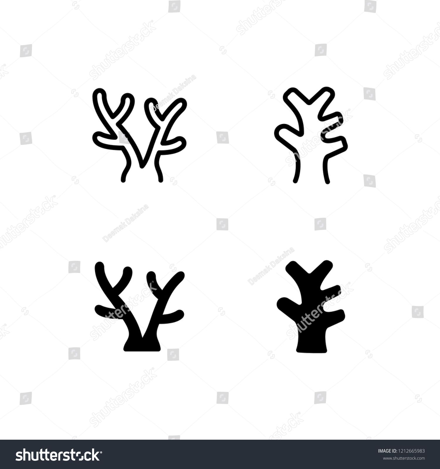 1500x1600 Coral Icon Design Coral, Reef, Aquarium, Ocean, Underwater, Icon