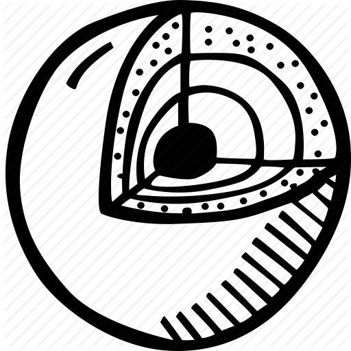512x512 Core, Earth, Earth Science, Geology, Layer Icon
