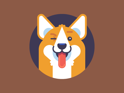 400x300 Corgi Illustration Corgi Drawing, Dog Icon, Dog Illustration