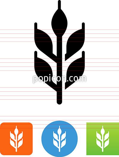 400x526 Corn Stalk Icon