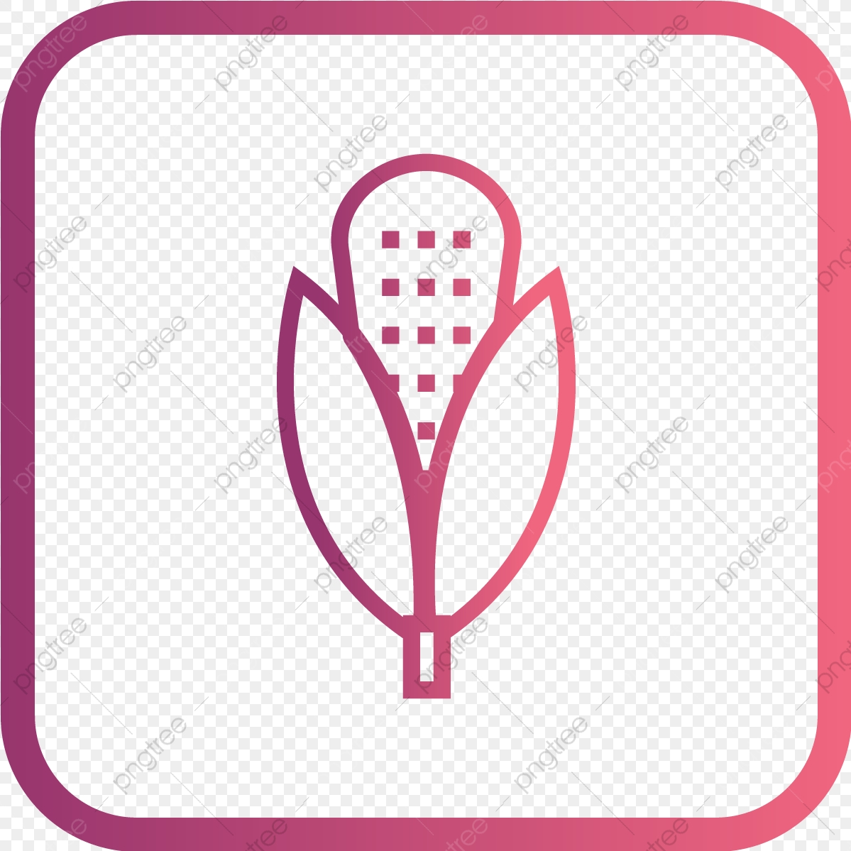 1199x1199 Vector Corn Icon, Corn, Food, Healthy Png And Vector