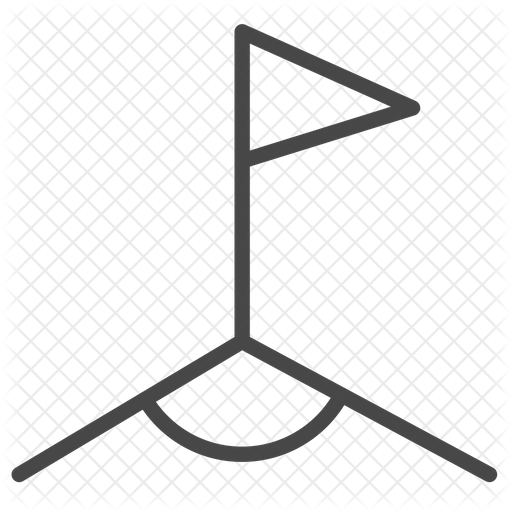 512x512 Corner Icon Of Line Style