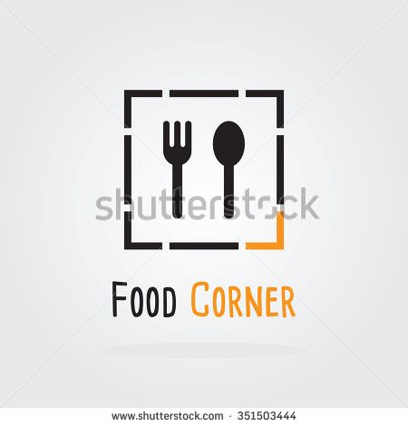 450x470 Food Corner Icon Cooking Logo Vector Logo Template