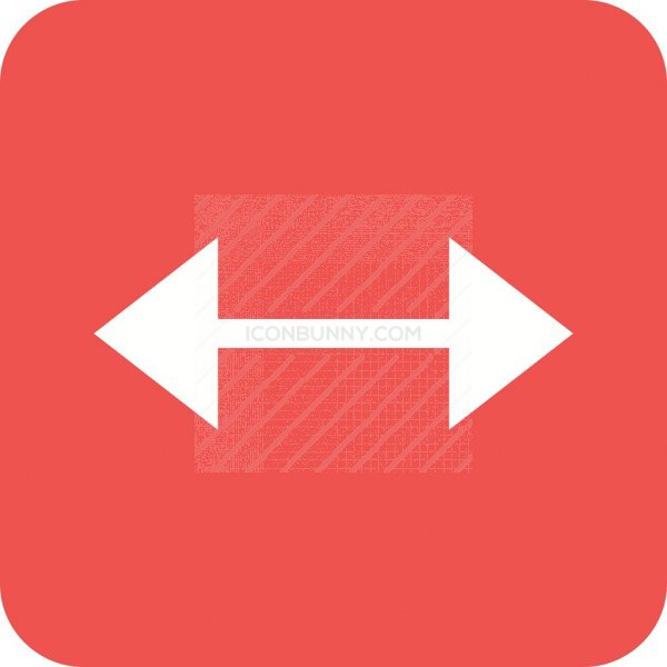 600x600 Left Right Ii Flat Round Corner Icon