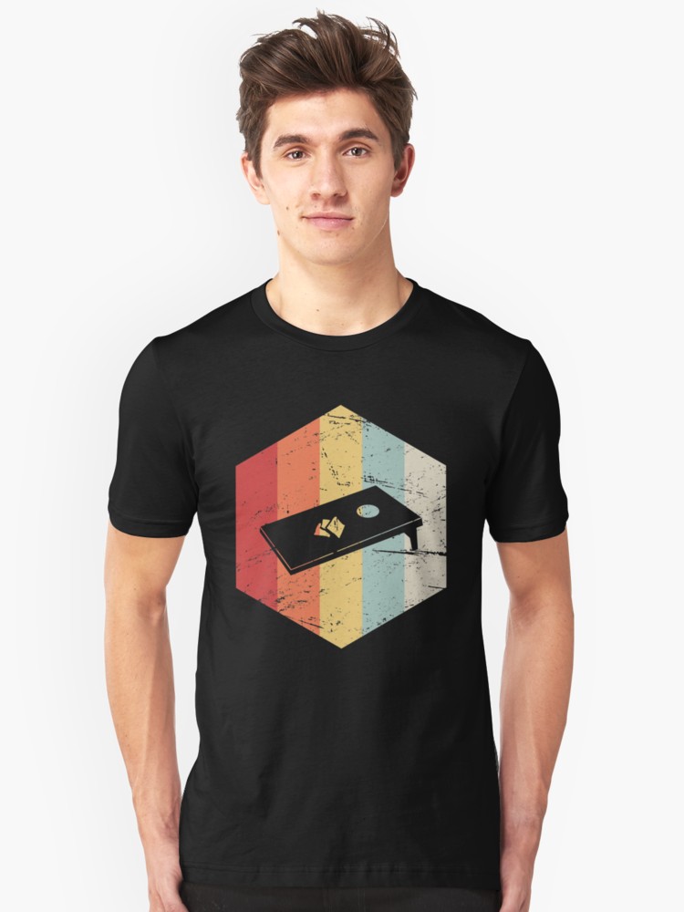 750x1000 Retro Cornhole Icon T Shirt