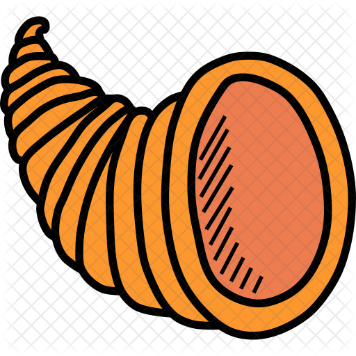 512x512 Cornucopia Icon Of Doodle Style