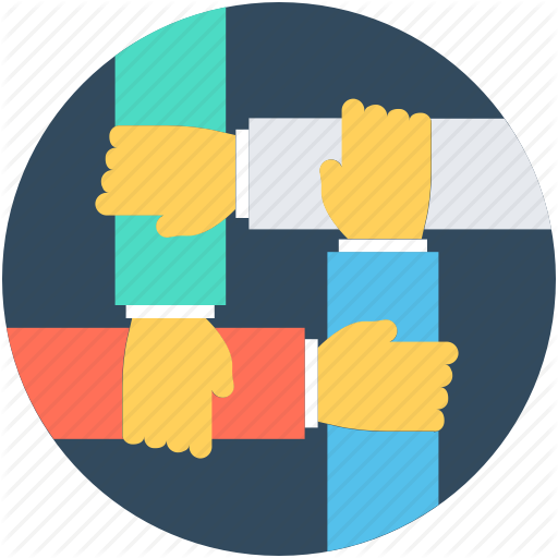 512x512 Business, Collaboration Hands, Companionship, Cooperation
