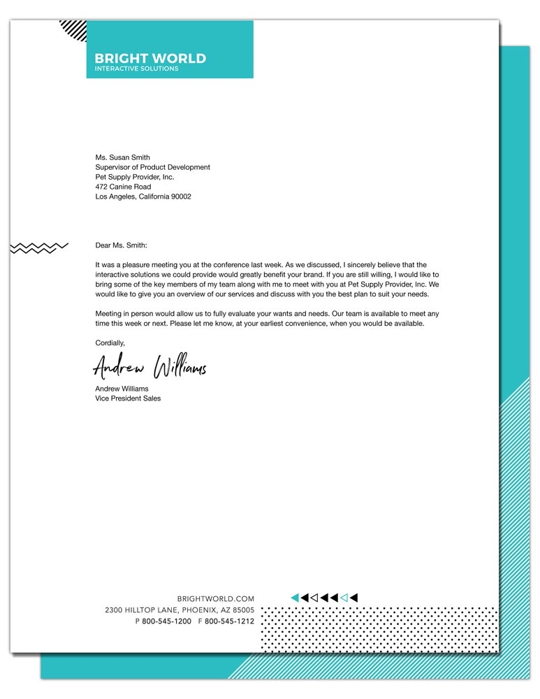 773x1000 Corporate Icon Letterhead Letterhead