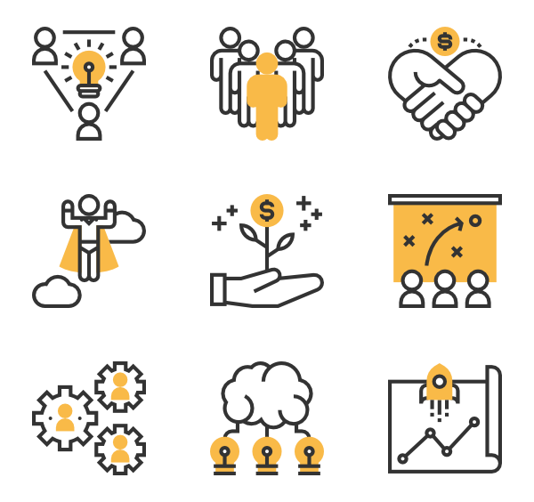 600x564 Corporate Icon Packs