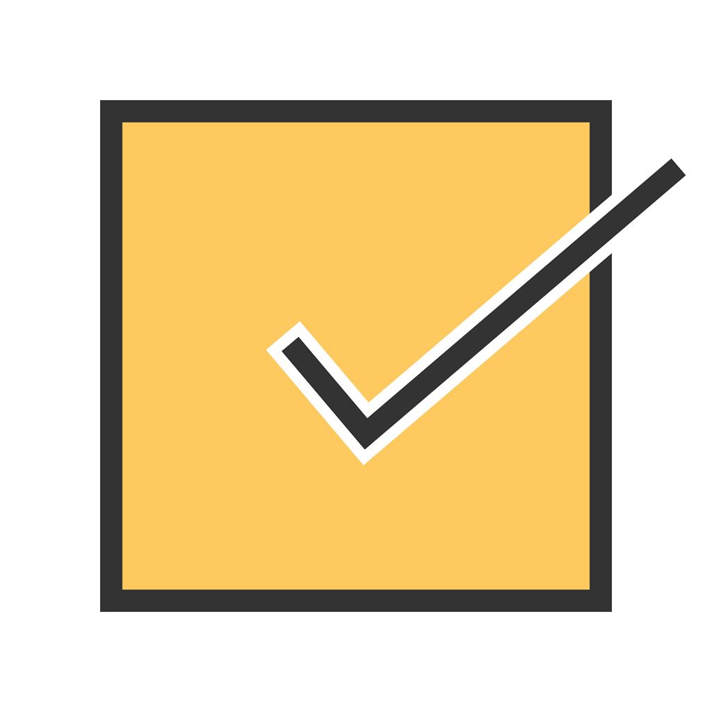 1024x1024 Correct Tick Line Filled Icon