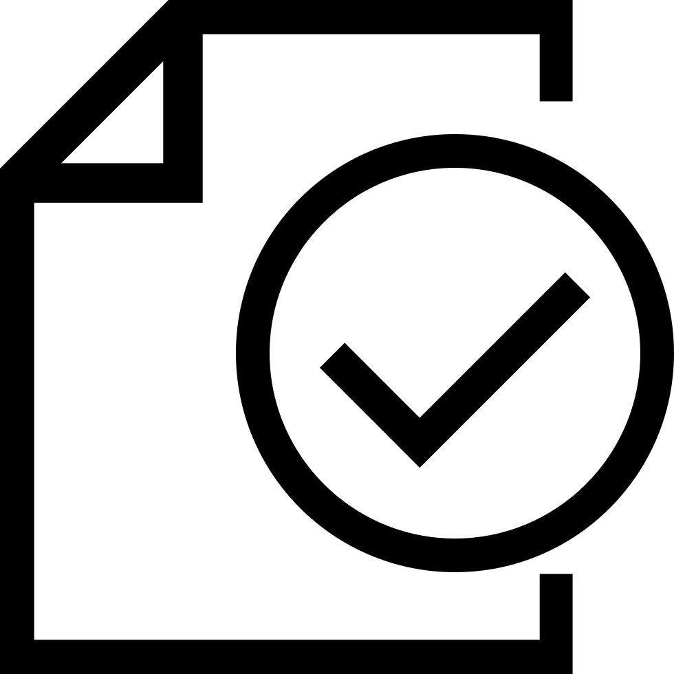 980x980 Paper Correct Png Icon Free Download