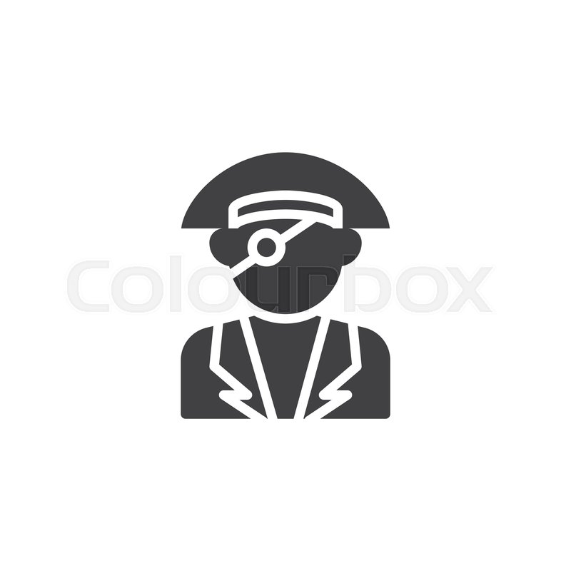 800x800 One Eyed Pirate Vector Icon Filled Stock Vector Colourbox