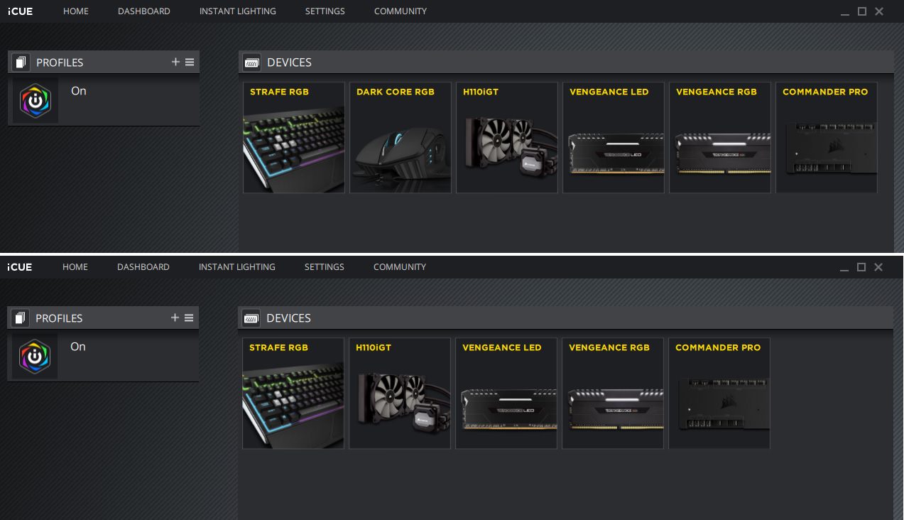 1273x732 Icue Icon Displays A Red !