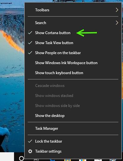 395x515 Cortana No Longer Part Of The Search Box And Gets Its Own Taskbar Icon