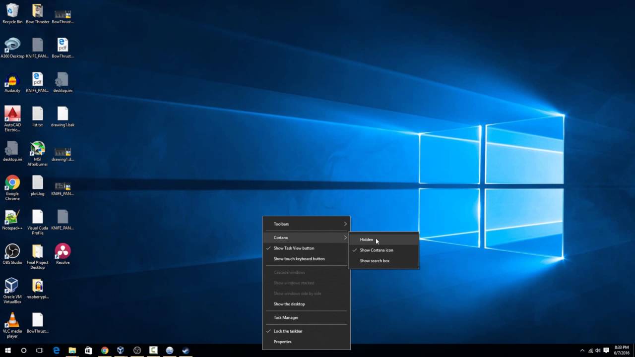 1280x720 How To Get Rid Of Cortana On Windows