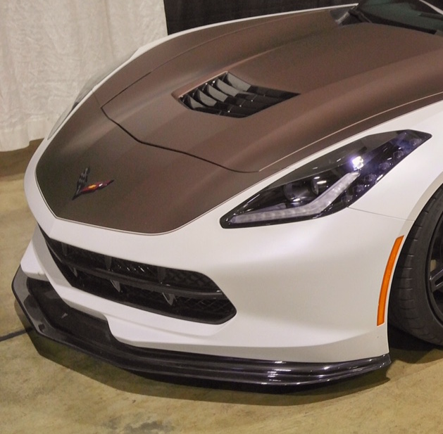 629x617 Corvette Front Lip Chevrolet Corvette Carbon Fiber M Spec