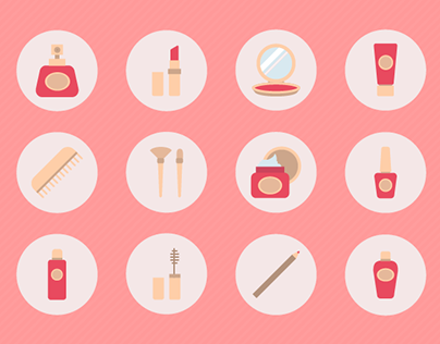 404x316 Cosmetics Icon Design, Icon Set, Cute Icons