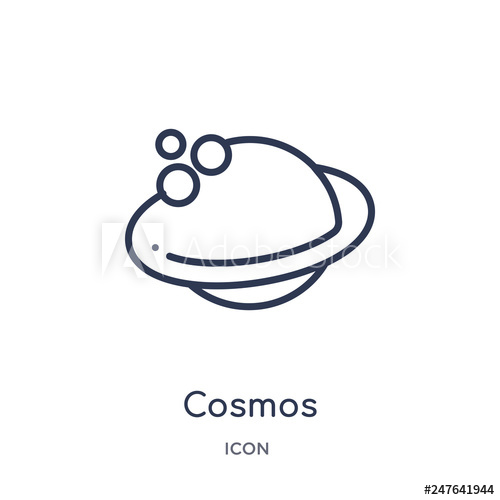 500x500 Cosmos Icon From Weather Outline Collection Thin Line Cosmos Icon