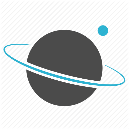 512x512 Astronomy, Cosmos, Globe, Planet, Saturn, Science, Space, Study Icon
