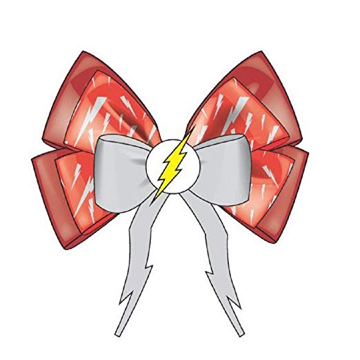 522x521 Dc Comics The Flash Icon Cosplay Cheer Bow Clothing
