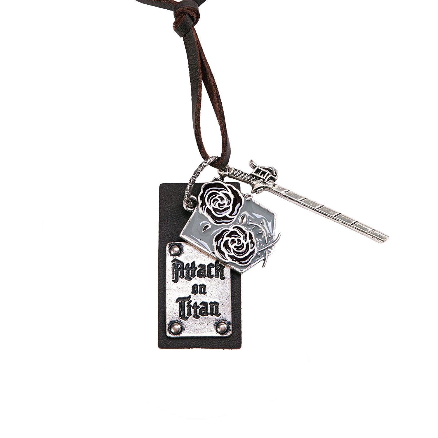 1500x1500 Buy Attack On Titan Garrison Corp Logo Cosplay Icon Necklace