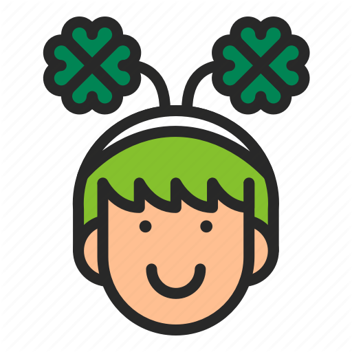 512x512 Clover, Cosplay, Costume, Headband, Ireland, St Patrick's Day Icon