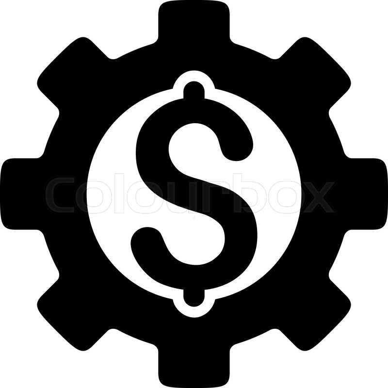 800x800 Development Cost Vector Icon Style Is Stock Vector Colourbox