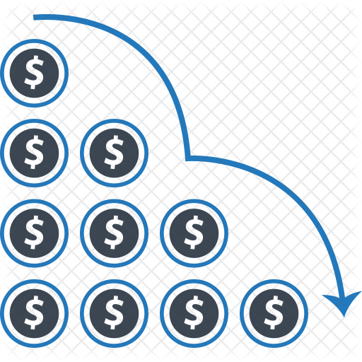 512x512 Costsaving Icon Of Glyph Style