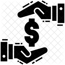 256x256 Money Saving Icon Of Glyph Style