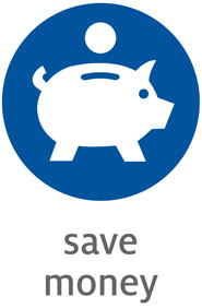 185x282 Save Money Icon