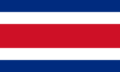 Costa Rica Flag Icon 400x240 Costa Rica Flag Icon