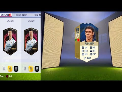 Fifa Completing Rui Costa Icon Opening 480x360 Fifa Completing Rui Costa Icon Opening