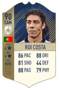 Fifa Icon Rui Costa Player Review 200x302 Fifa Icon Rui Costa Player Review