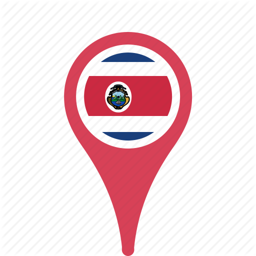 Costa, Country, County, Flag, Map, National, Pin, Rica Icon 512x512 Costa, Country, County, Flag, Map, National, Pin, Rica Icon