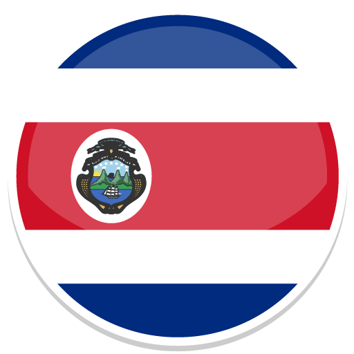 Costa, Rica Icon Free Of Round World Flags Icons 512x512 Costa, Rica Icon Free Of Round World Flags Icons
