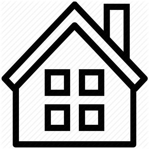 512x512 Cabin, Cottage, Dwellings, Home, House, Village Icon