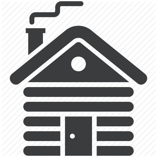 512x512 Cabin, Camping, Cottage, House, Outdoor, Stay, Wood Icon