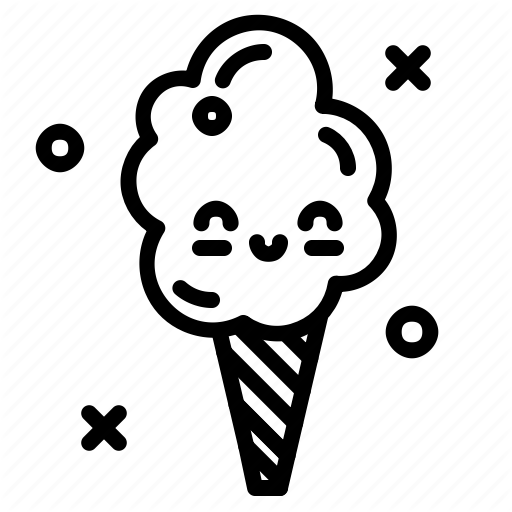 512x512 Candy, Circus, Cotton, Party Icon