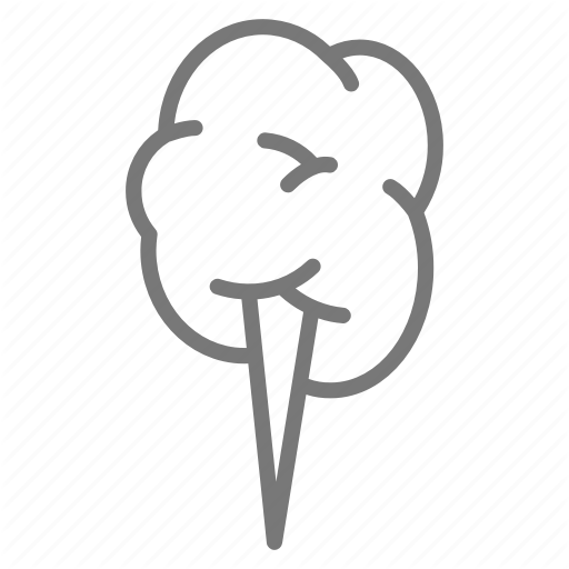 512x512 Concession, Cotton Candy, Sugar Icon