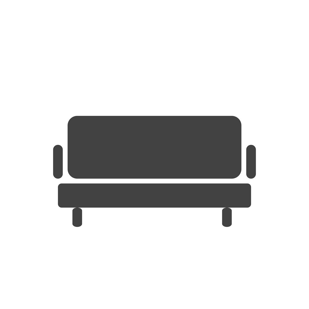 1024x1024 Sofa Glyph Icon
