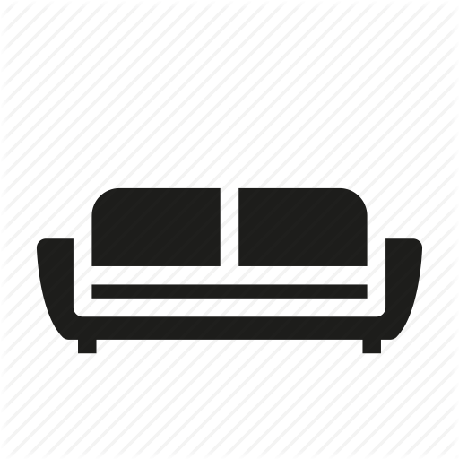 512x512 Couch, Furniture, Home, Living Room, Office, Sofa Icon