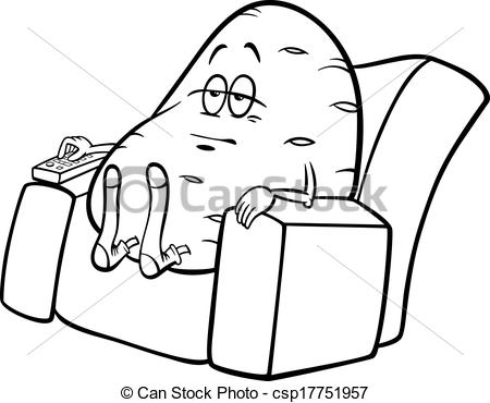 450x370 Couch Potato Icon