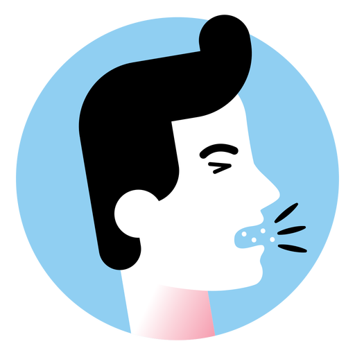 512x512 Cough Sickness Symptom Icon