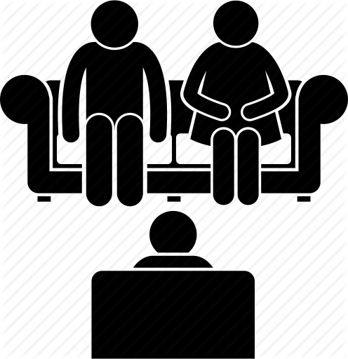 496x512 Counsel, Counseling, Counselor, Couple, Family, Marriage, Spouse Icon