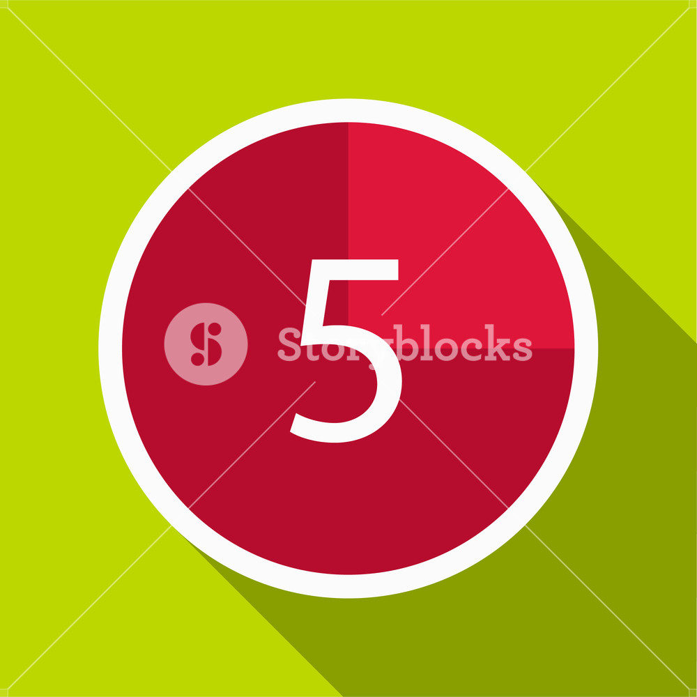 1000x1000 Countdown Icon Flat Illustration Of Countdown Vector Icon For Web