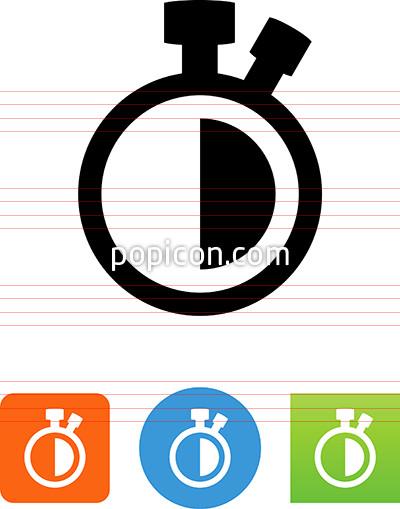 400x509 Stopwatch Countdown Icon