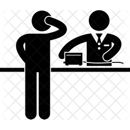 256x256 Counter Icon Of Glyph Style