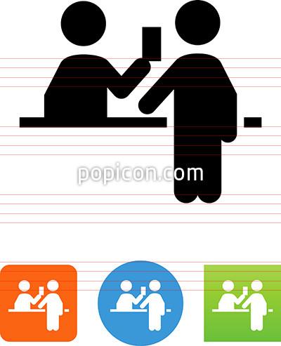 400x493 Ticket Counter Icon