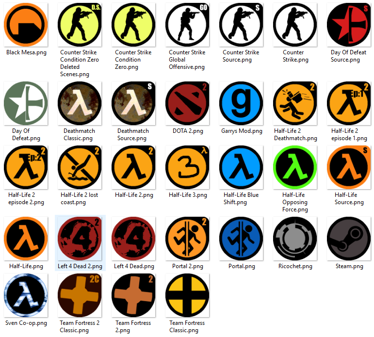 771x695 Source Engine Icon Pack, Download In The Comments Sourceengine